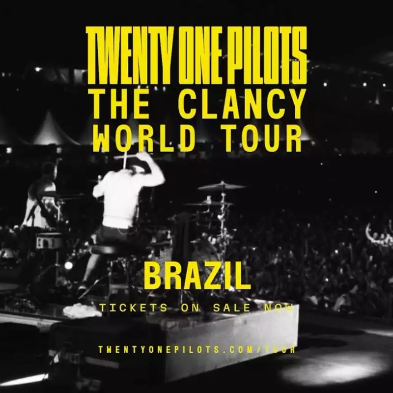 Grandes shows internacionais de 2025: Twenty One Pilots